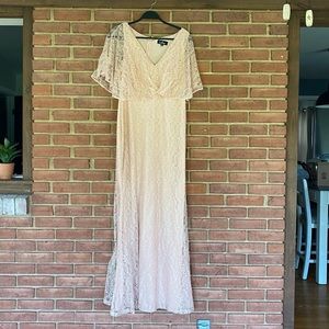 Lulus Peachy Pink Formal Gown XL